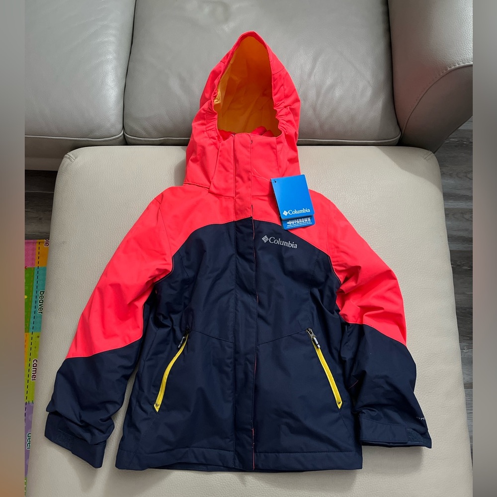 NWT - Columbia Girls’ Bugaboo II 3 in 1 Fleece Interchange Jacket -Size XS (6/7)